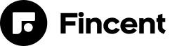 Fincent Logo - Black